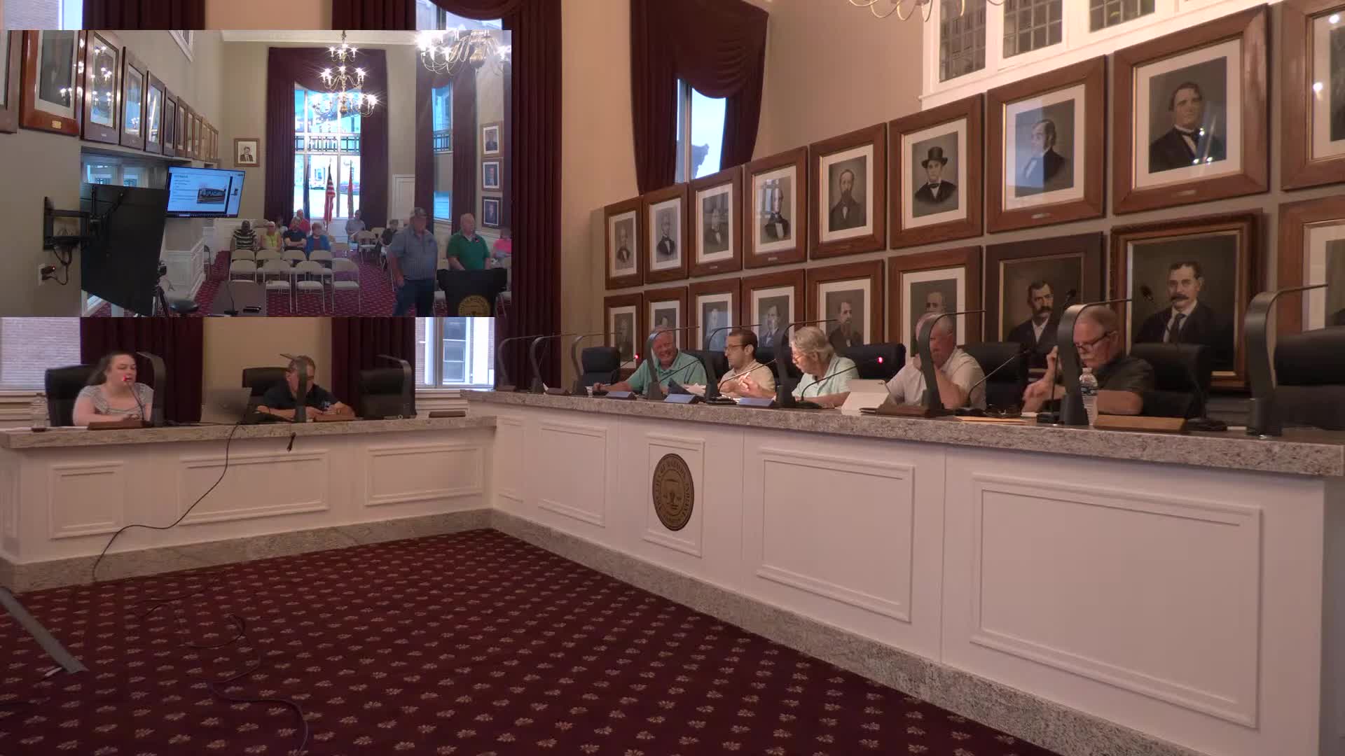 Board approves new porch and slightly larger outbuilding at 124 Wall Street