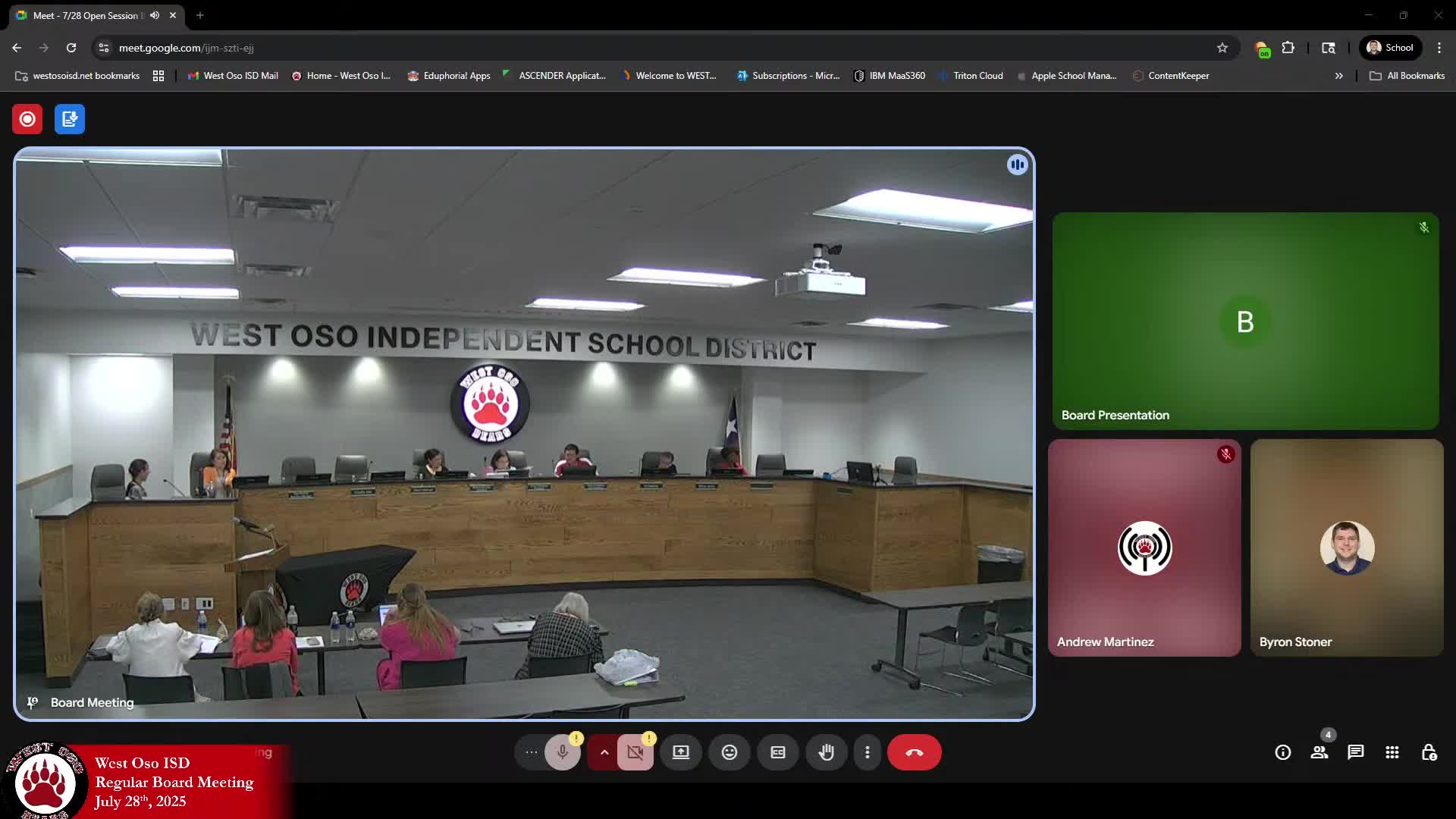 West Oso School Board Approves Assistant Principal Certification Waiver for 2026