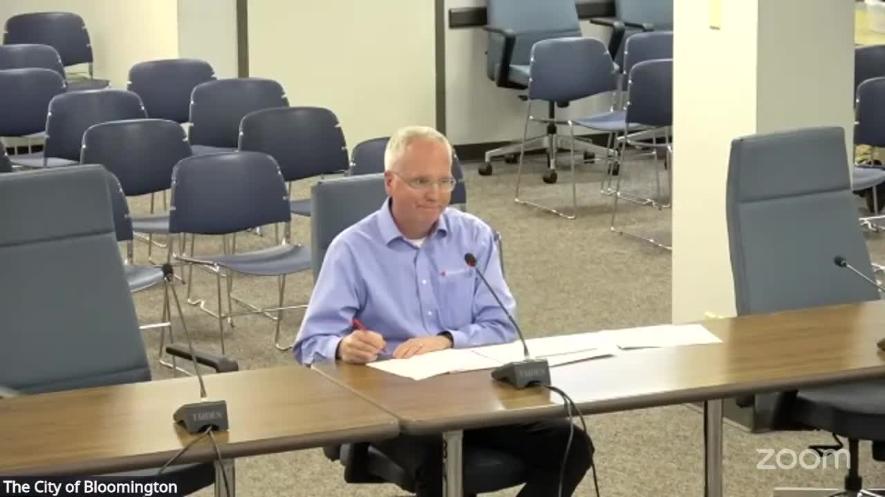 Bloomington City Council discusses reserves, parking plan, and upcoming streetscape work