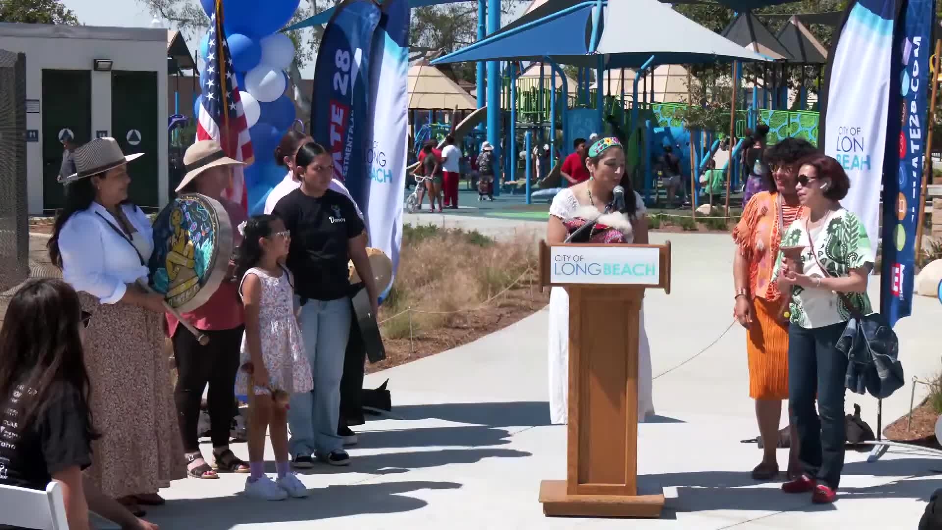 Community Gathers at MacArthur Park for Cleansing Ritual and Blessings