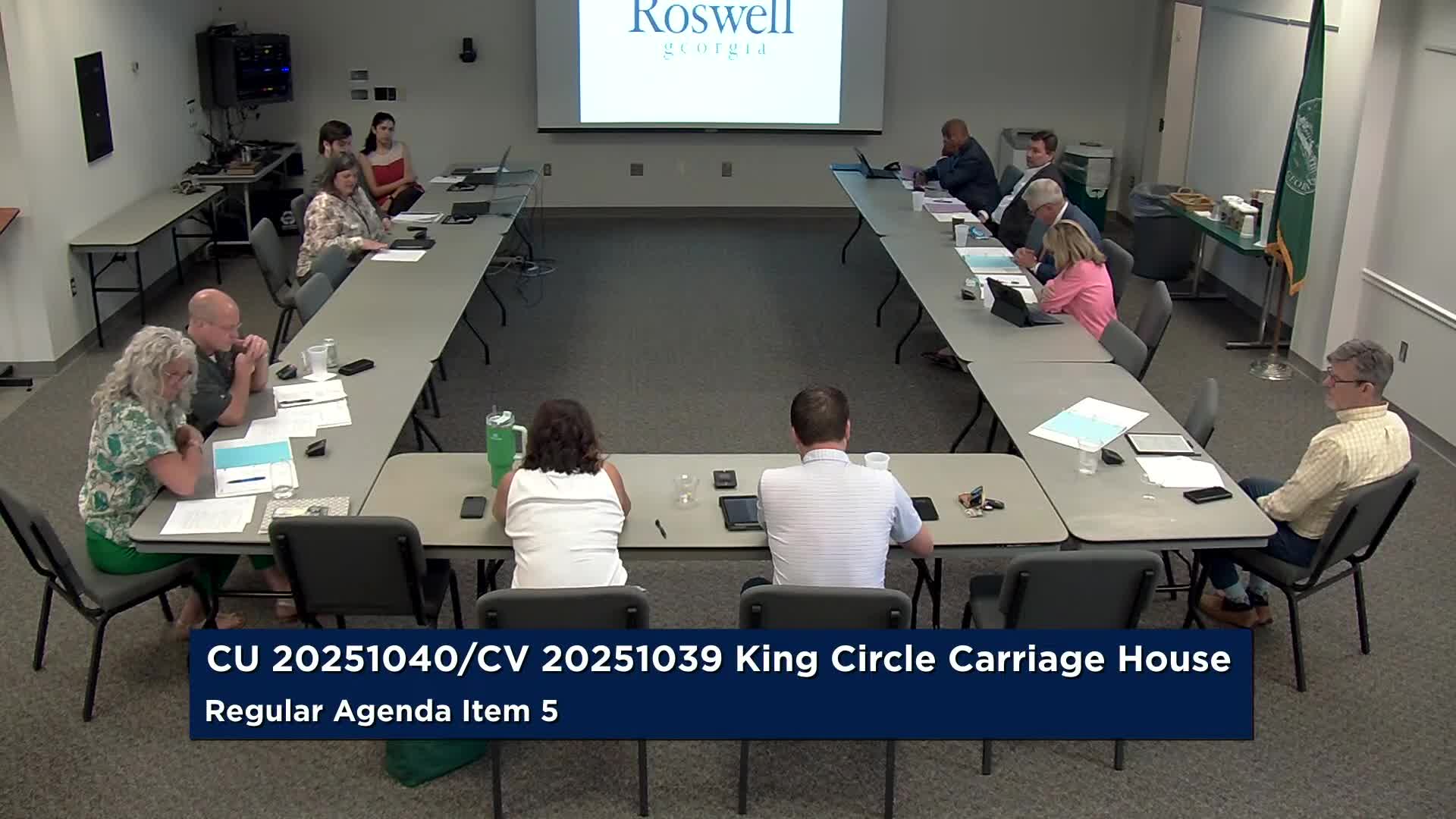 City Council Approves Carriage House Variance at 8.22 Acres in Milton