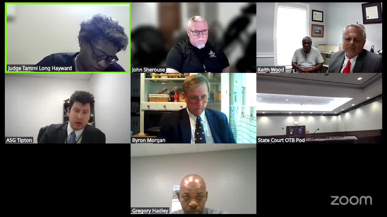 Judge uses breakout rooms and bodycam review in virtual bench calendar; technical access caused short delays