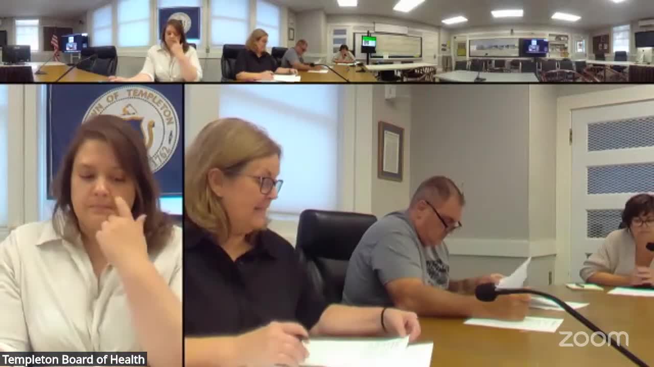 Templeton Board of Health: landfill cap mowing, swale clearing planned after spring rains and beaver damming