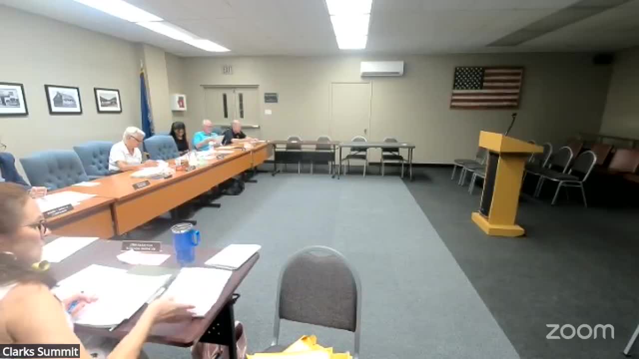 Resident’s sewer billing complaint raised; council notes possible dementia and police encounter