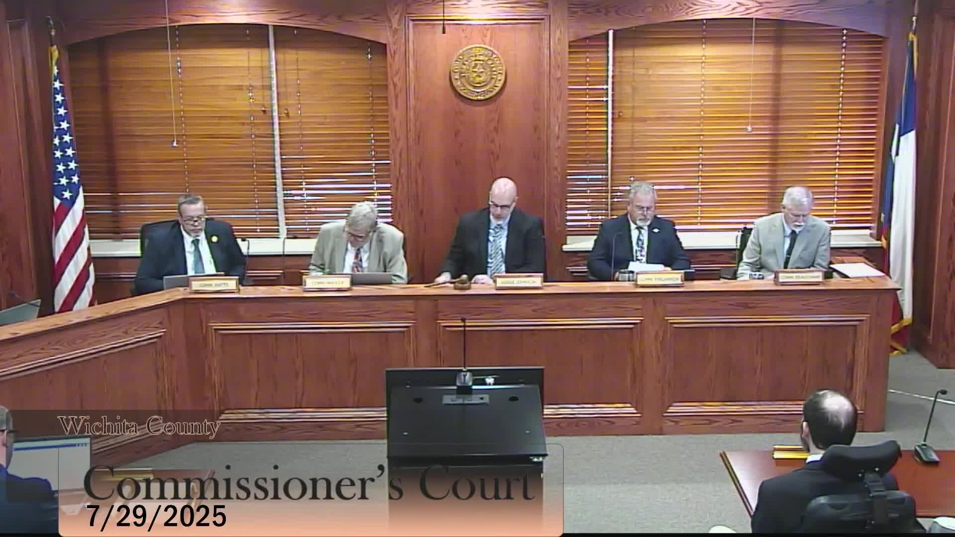 Wichita County renews optional indigent-health services for state fiscal year