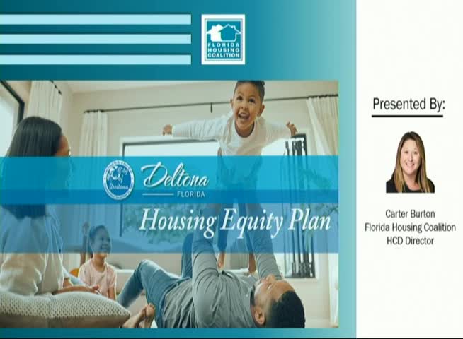 Deltona Hosts Meeting on Affordable Housing Equity Plan with Florida Housing Coalition