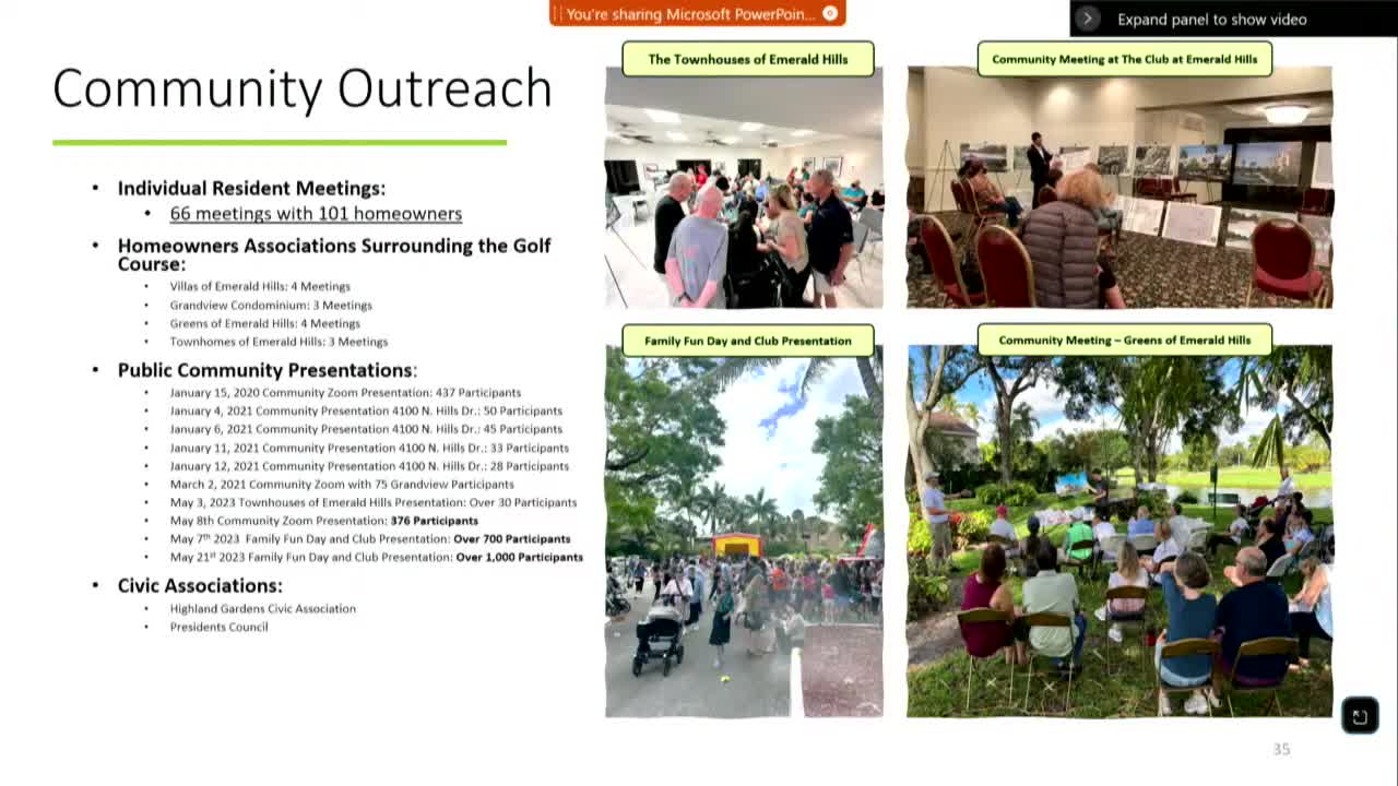 Emerald Hills Development Engages Community Through Public Meetings and Fun Days