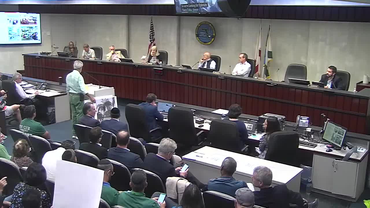 Efrem Saracovia warns Hollywood of climate change impacts during city meeting