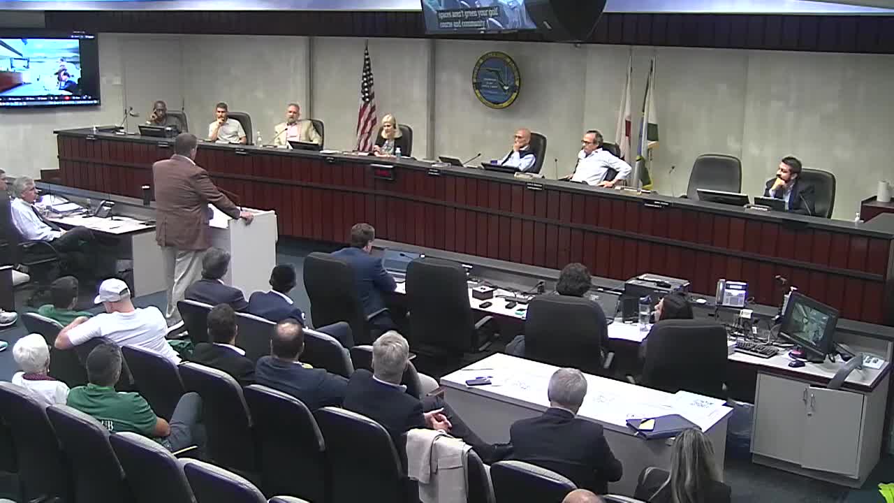 Community Leader Advocates for Golf Course Improvements Amid Growth Challenges