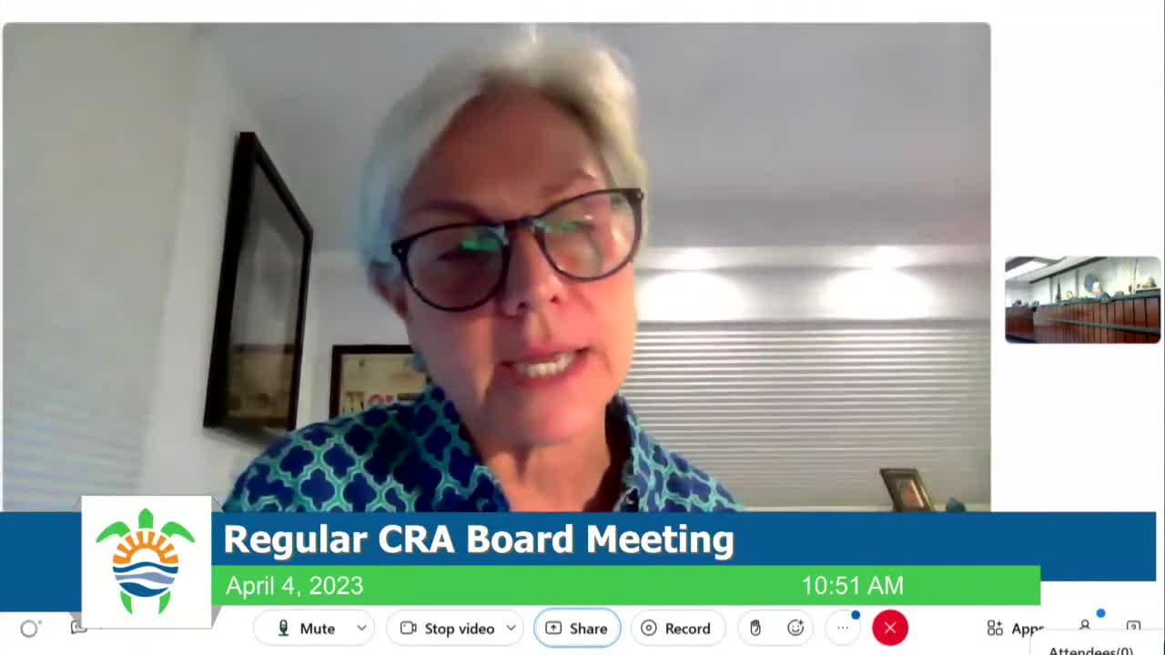 Hollywood Beach CRA discusses future capital projects and impacts of Live Local Act