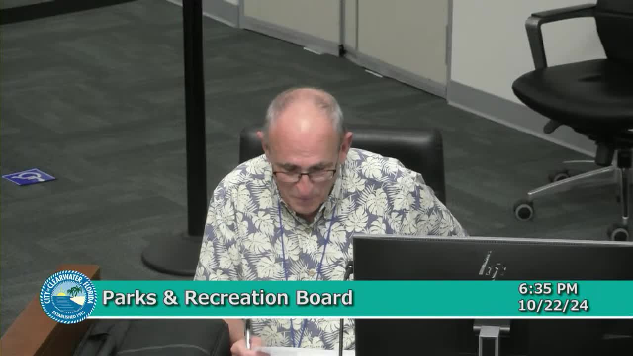 New Board Member Stephanie Introduces Herself During Parks and Recreation Discussion
