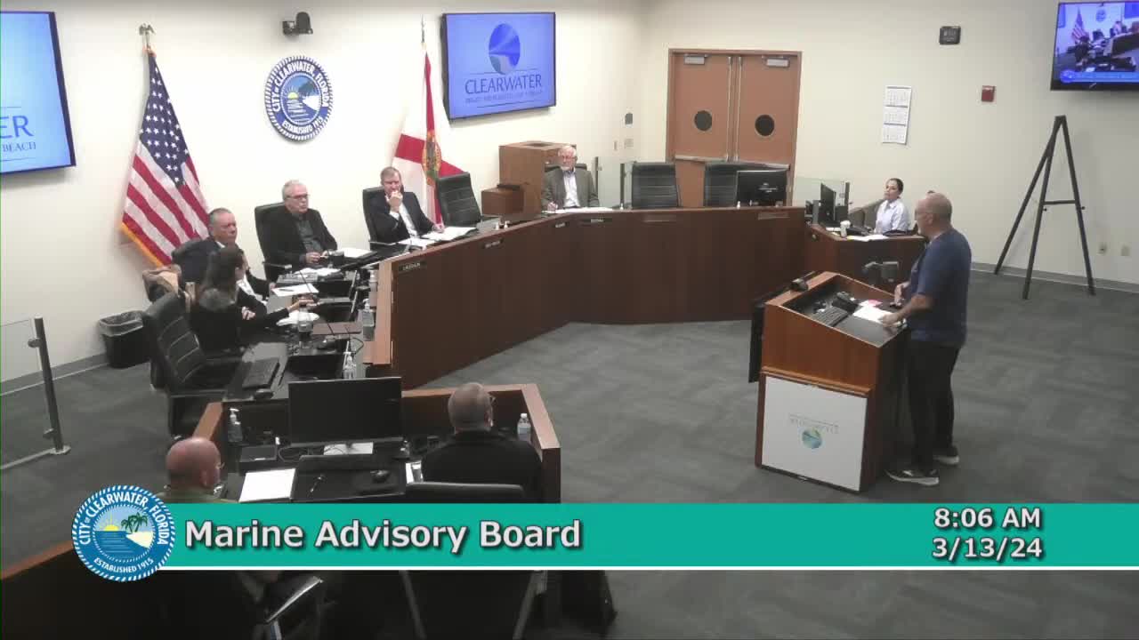 Clearwater City Council reviews Beach Marina replacement project and construction phasing plans