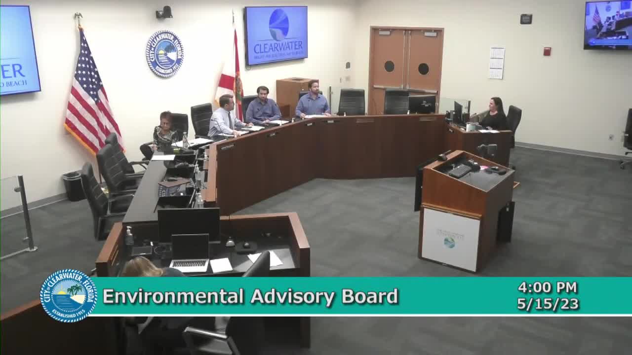 Clearwater Environmental Advisory Board Reviews Solar Initiatives and Elects New Leadership
