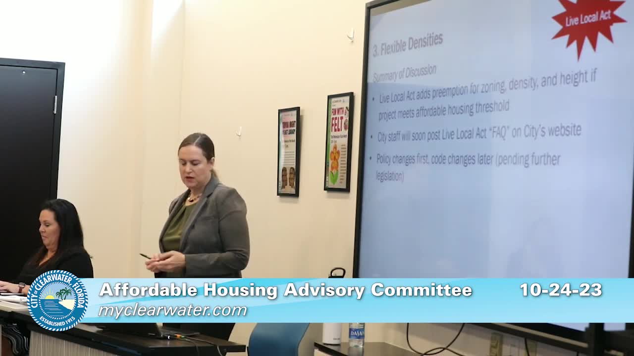 City Council Advances Live Local Act to Enhance Affordable Housing Options
