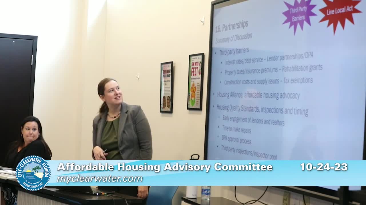 Housing Alliance Discusses Barriers and Partnerships to Enhance Affordable Housing Standards