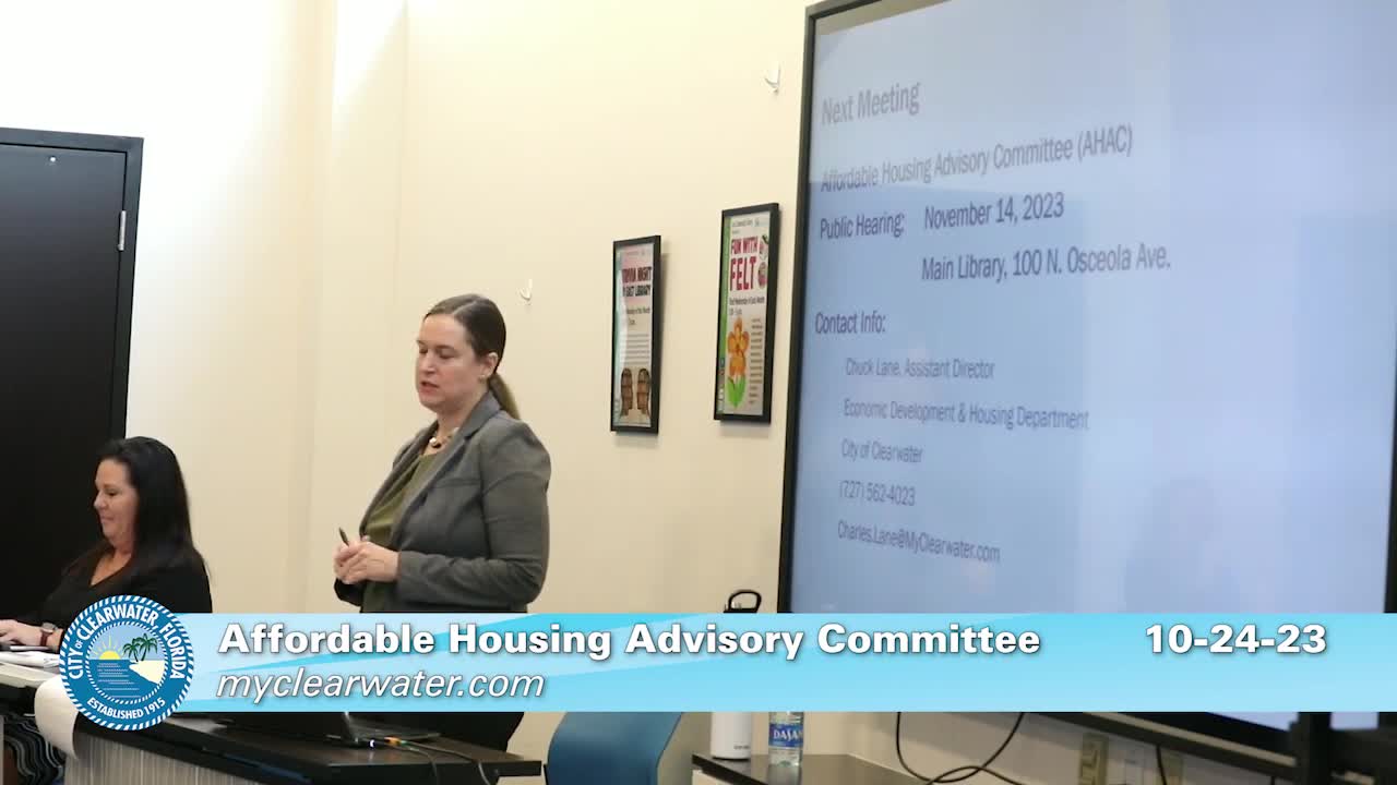 Pinellas County Council Reviews Housing Action Plan and Discusses Storage Container Housing