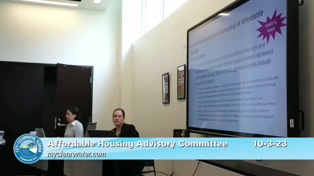 City Committee Proposes Educational Campaign to Improve Affordable Housing Awareness