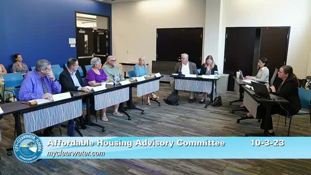 Clearwater NAHAB Committee Explores Housing Incentives from St Pete and Other Communities