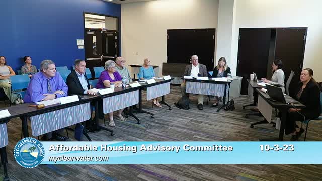 Committee Discusses Increased Down Payment Assistance for Affordable Housing in Pinellas