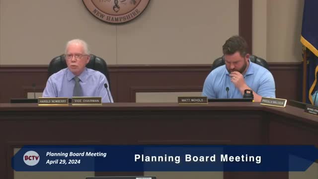 Bedford Planning Board Honors Late Chair Charlie Fallon and Approves Four New Applications