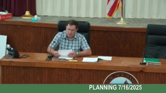 Plaistow planning board approves site plan and wetland conditional use permit for 5 Rose Ave trade business