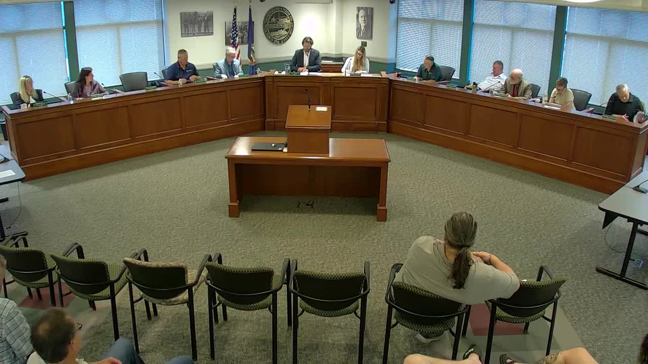 Public Works committee backs Option 3 for Noble Pines water tank siting; geotechnical work next