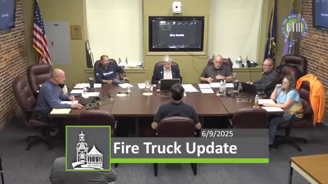 Selectmen approve sending two aging fire trucks to state auctions, discuss disposal guidance