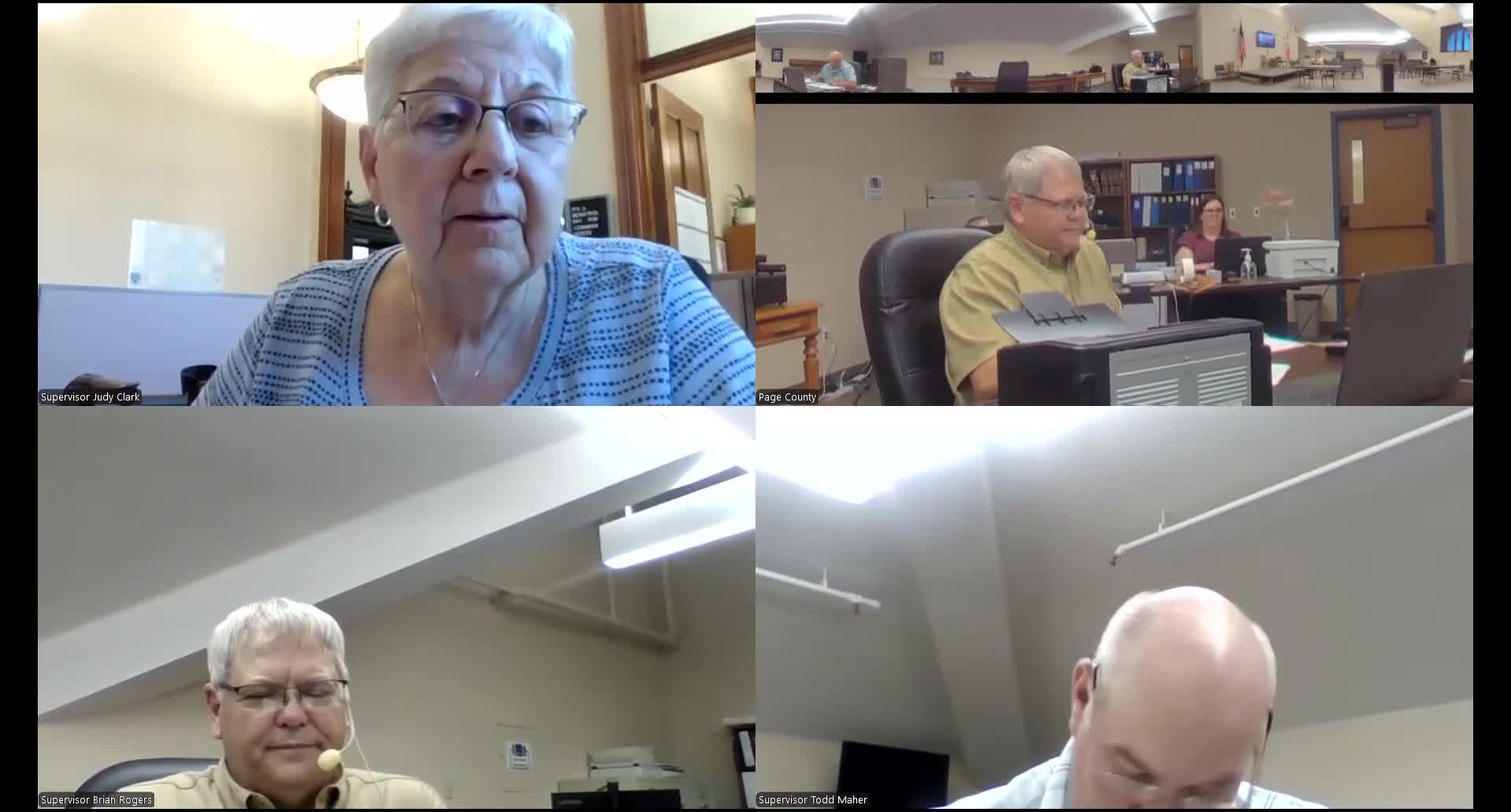 County board approves ISAC voting resolution, utility permit and courthouse‑lawn event permits; approves claims and minutes