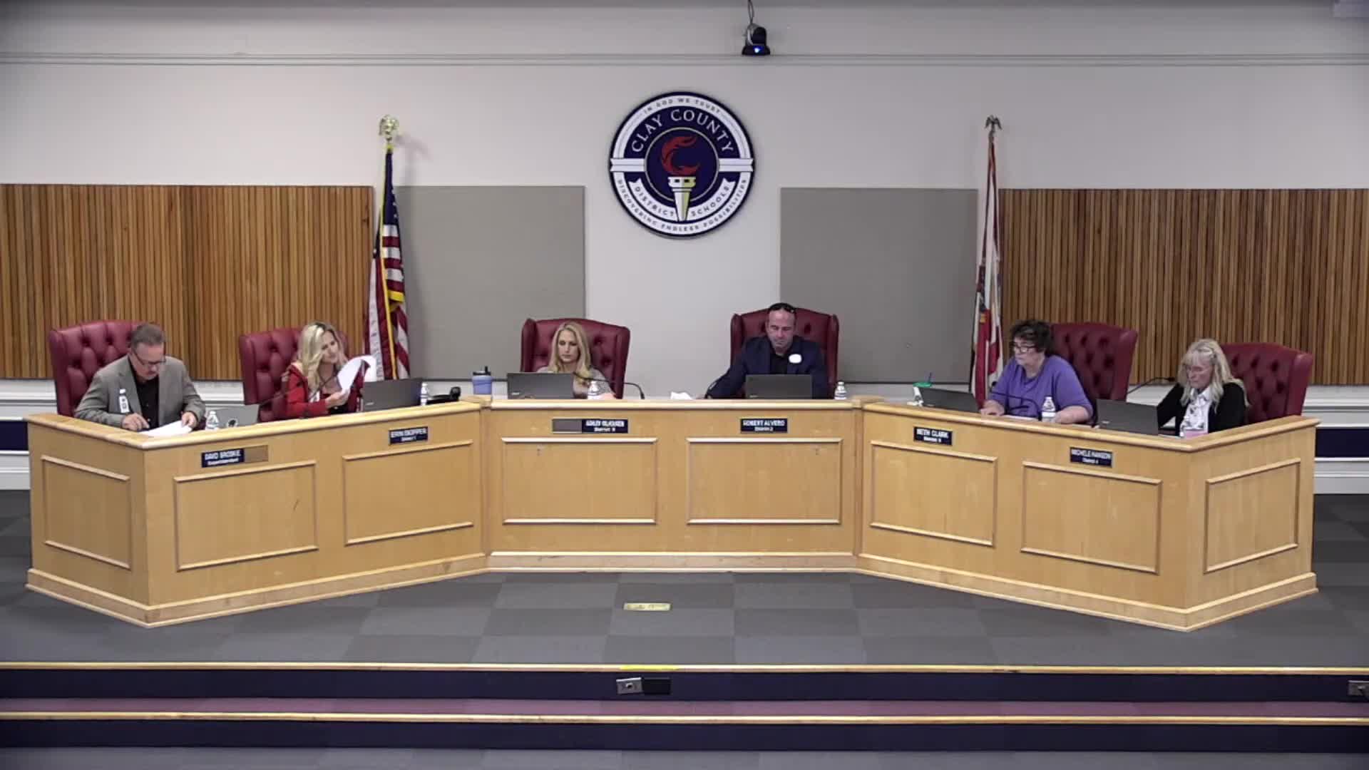 Clay County board adopts tentative 2025–26 millage and budget after public hearing