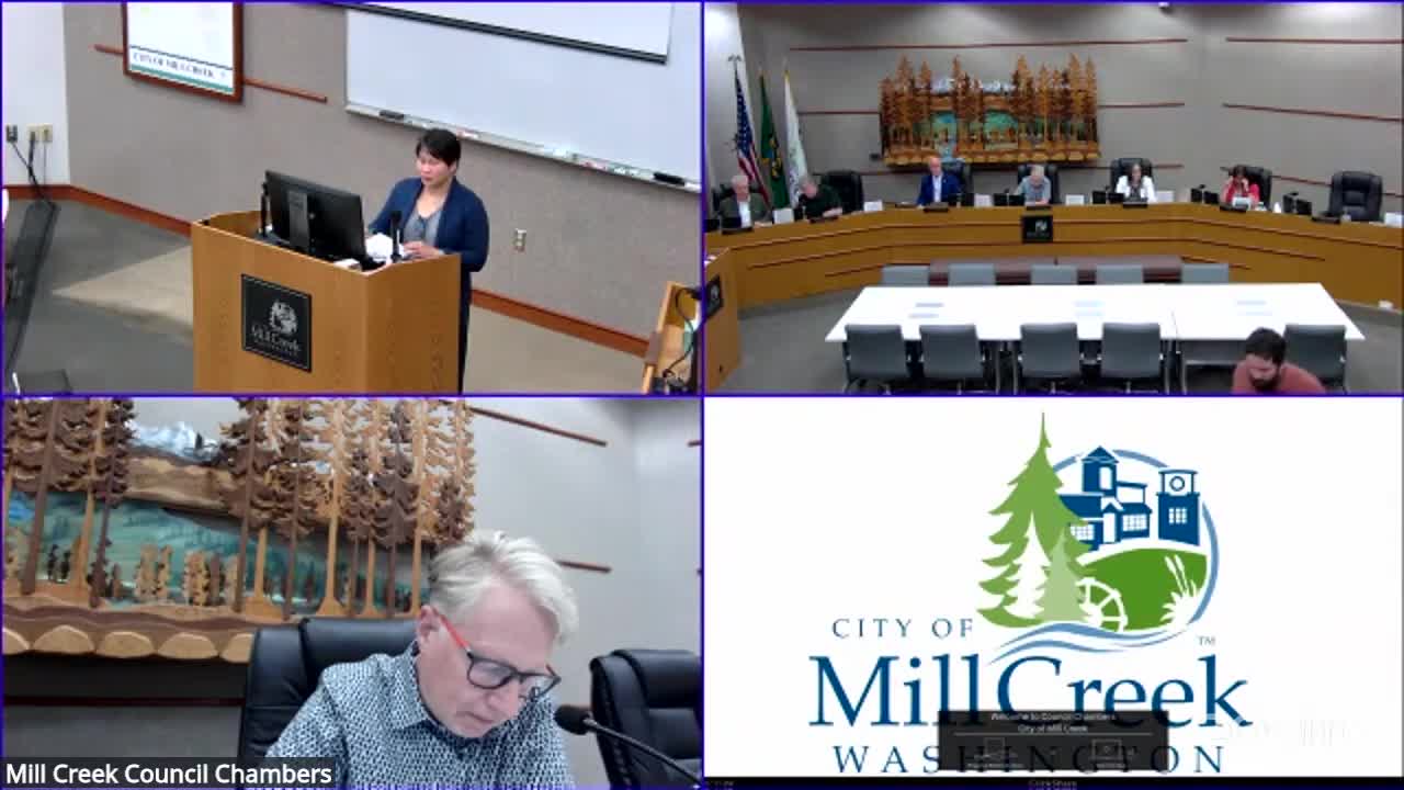 Mill Creek council debates reserve rules, surplus treatment in second review of draft financial policies