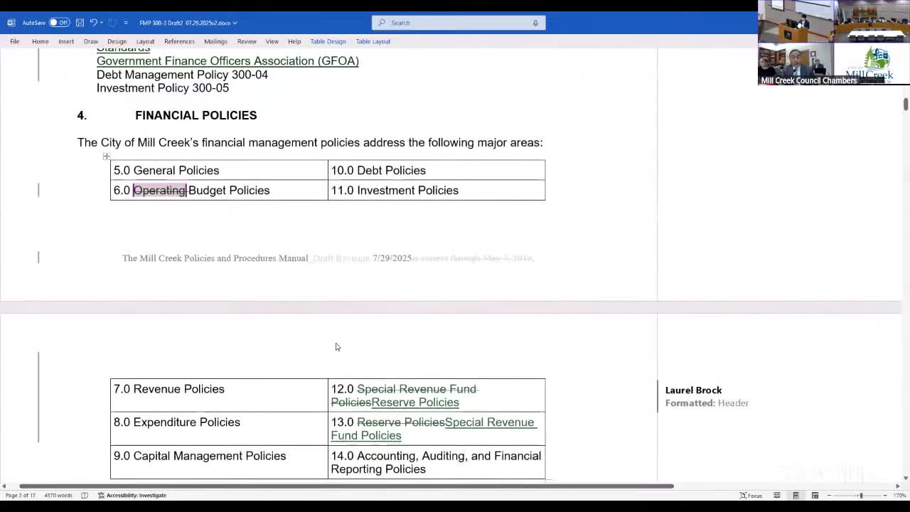 Sweetwater stabilization delayed; city pursues Dept. of Ecology grant for South Town Center stormwater work
