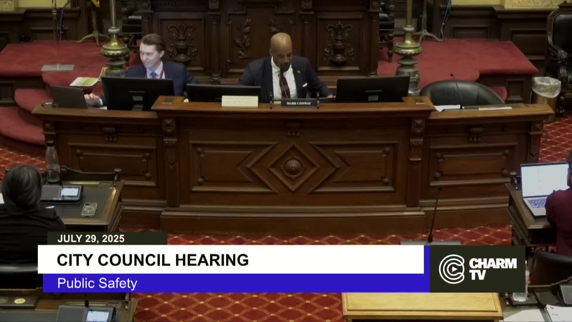 Public Safety Committee Discusses Opioid Crisis Solutions with Key Baltimore Officials