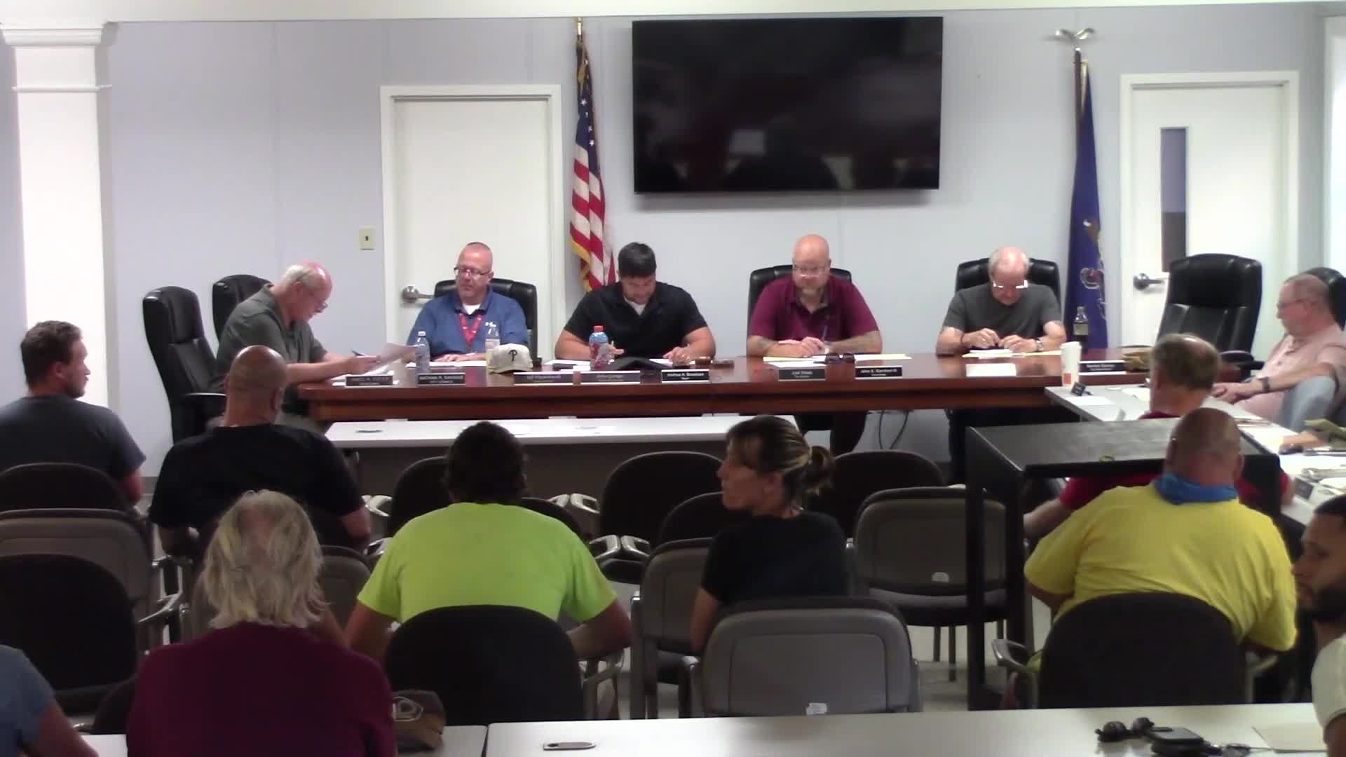 Council schedules first 2026 budget work session and asks for revised handbook materials