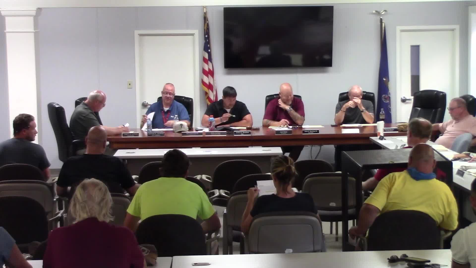 Public asks about accessibility at upcoming community events; council points to event organizers