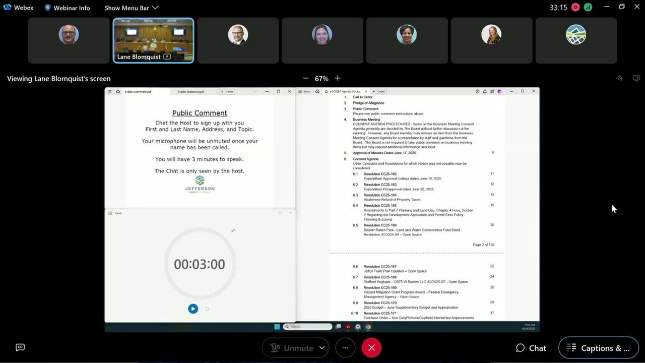 Residents praise Jefferson County staff coordination on housing planning and urge regional cooperation