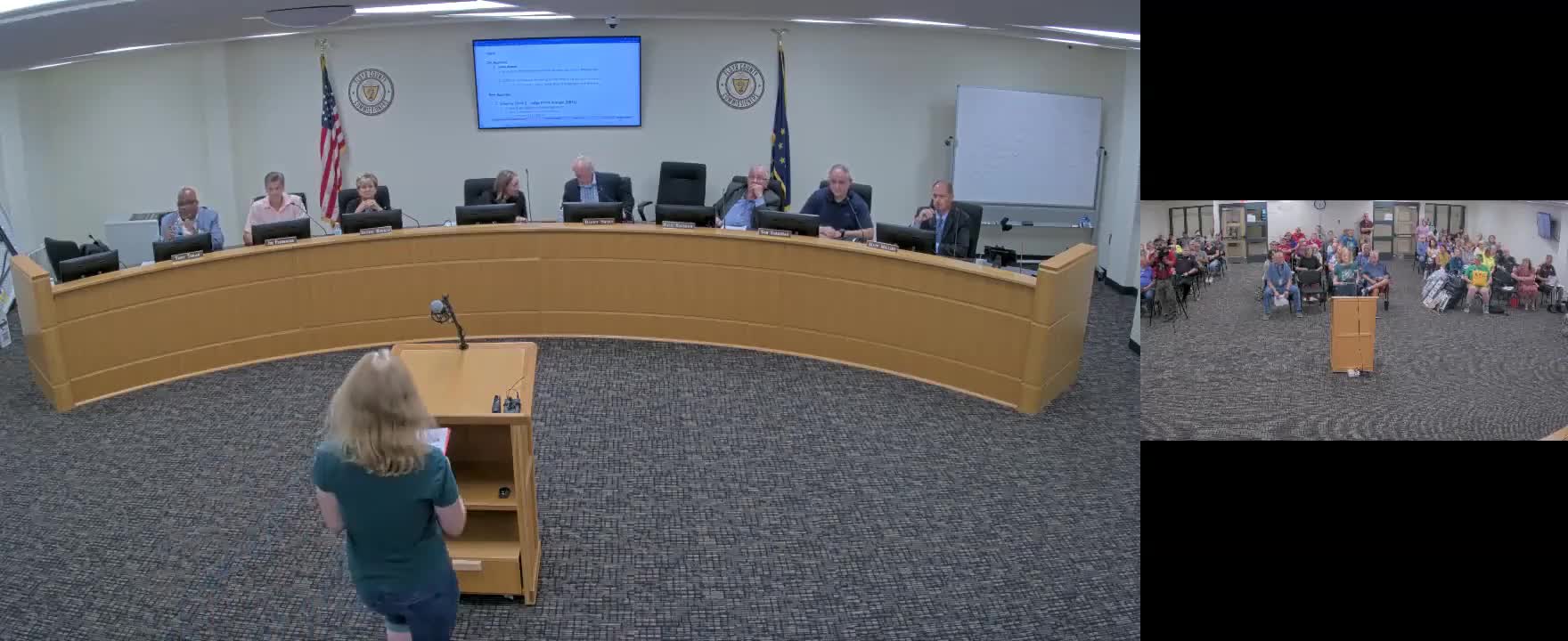 Floyd County Council votes to show intent to dissolve Solid Waste Management District after heated public comment