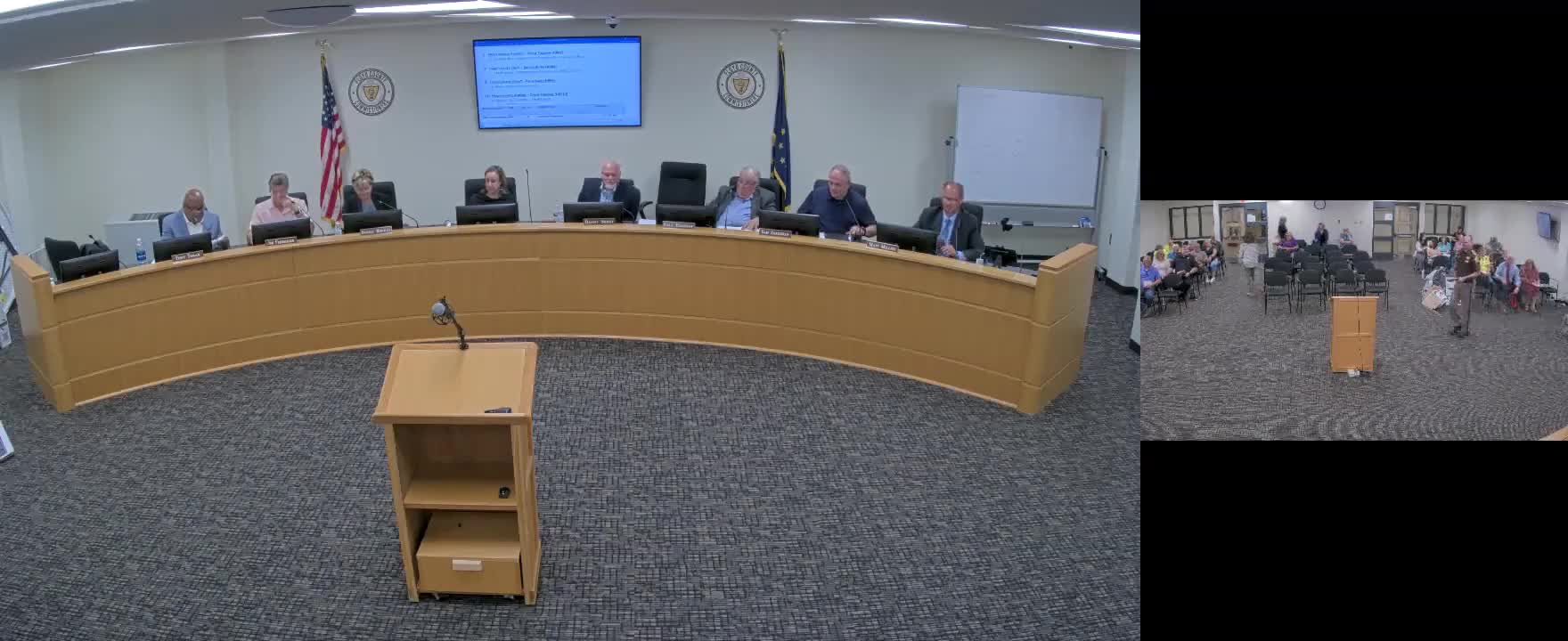 Floyd County sheriff presents body‑camera options to council; final decision deferred to budgeting process