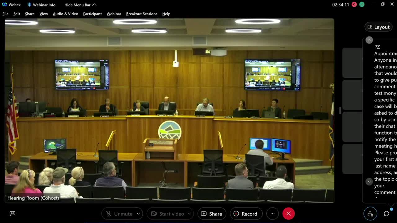 Planning commission recommends approval to rezone 1212 Kerr Gulch Road for up to four dwelling units