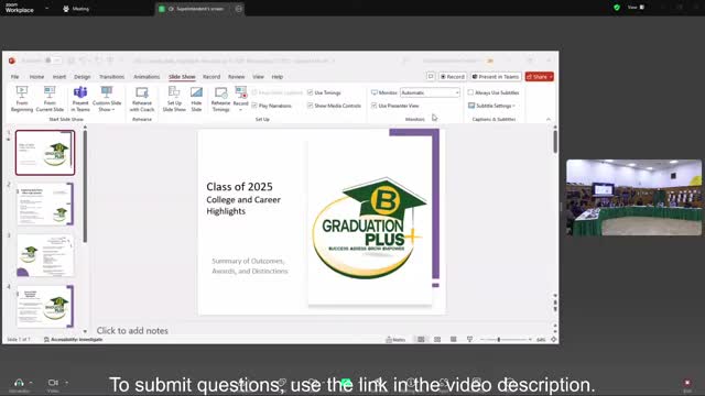 Brentwood highlights graduation outcomes: 82% of 2025 graduates attend college immediately, district reports