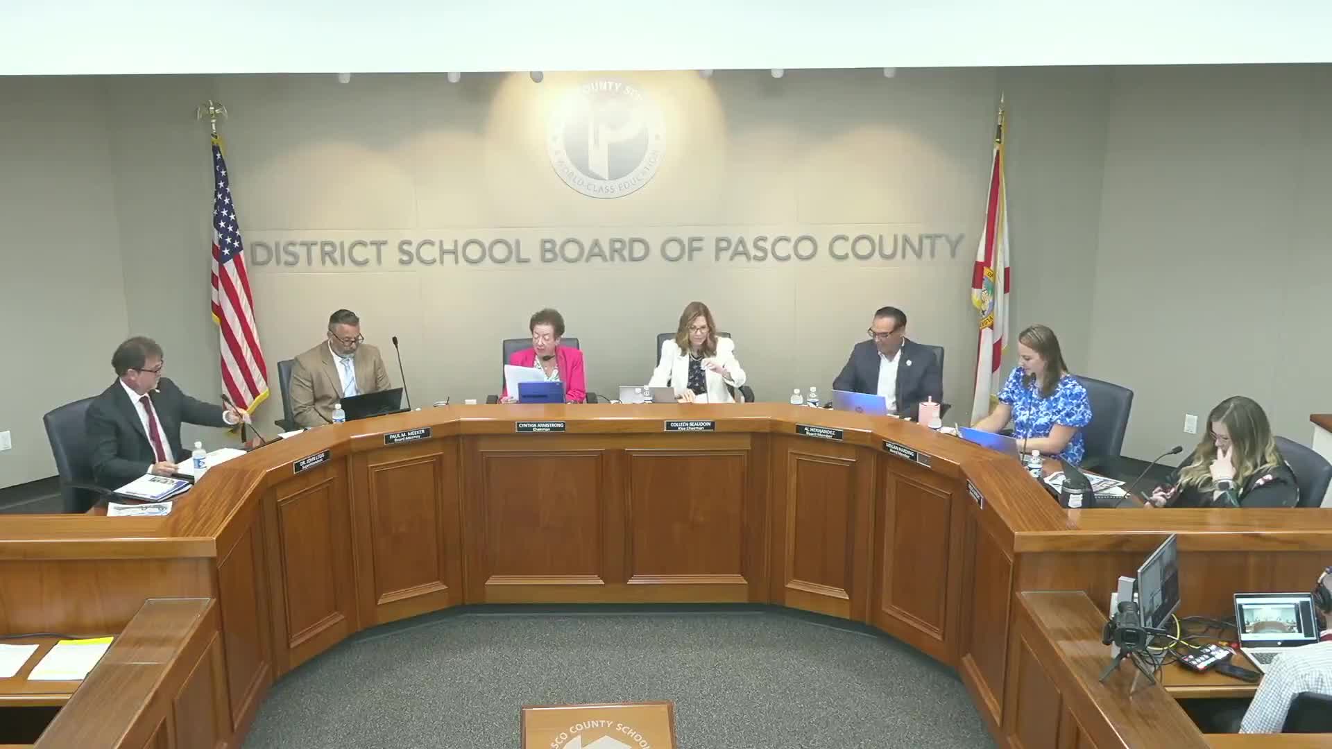 Pasco School Board adopts $2.34 billion tentative budget, sets 6.274 millage rate