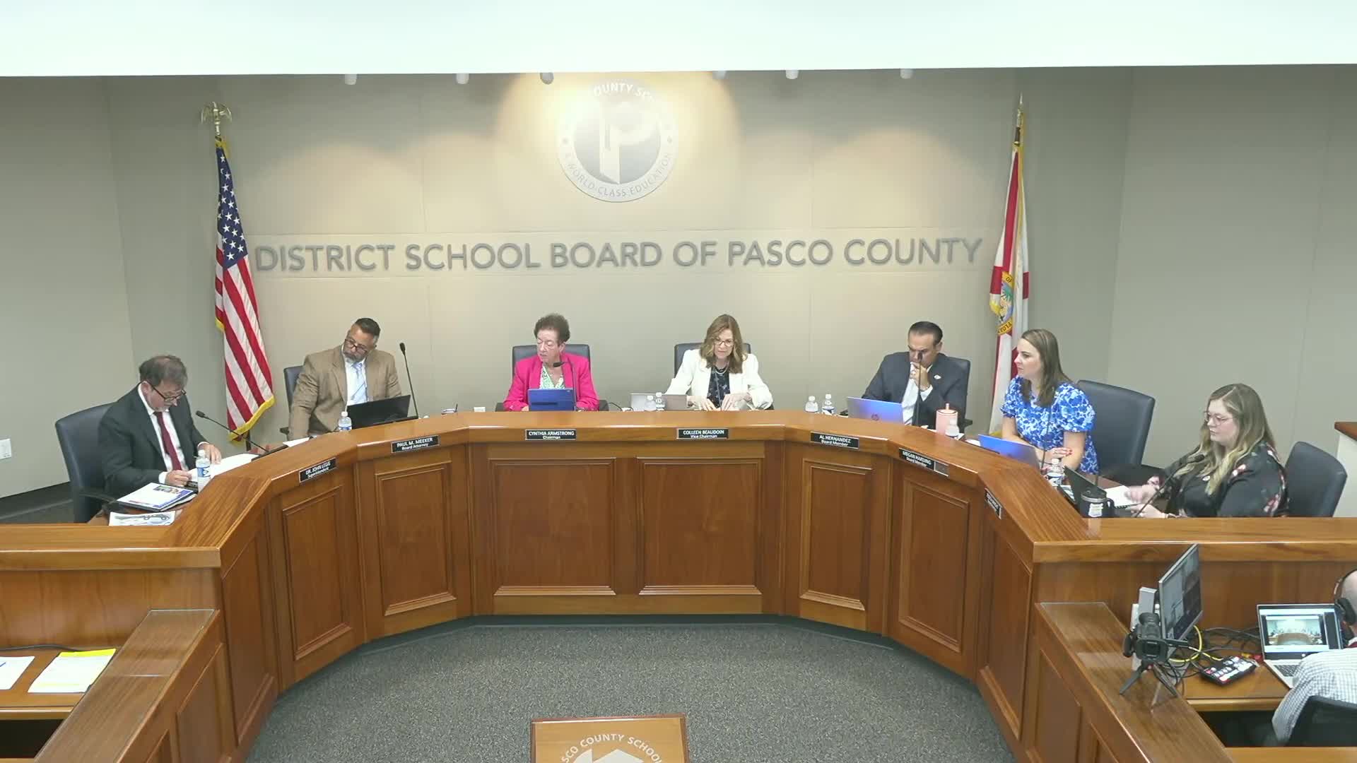 Pasco County School Board Approves Tentative Budget for 2025-2026 School Year