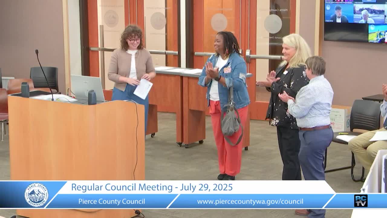Council Celebrates Farmers Market Week Highlighting Community Benefits in Pierce County