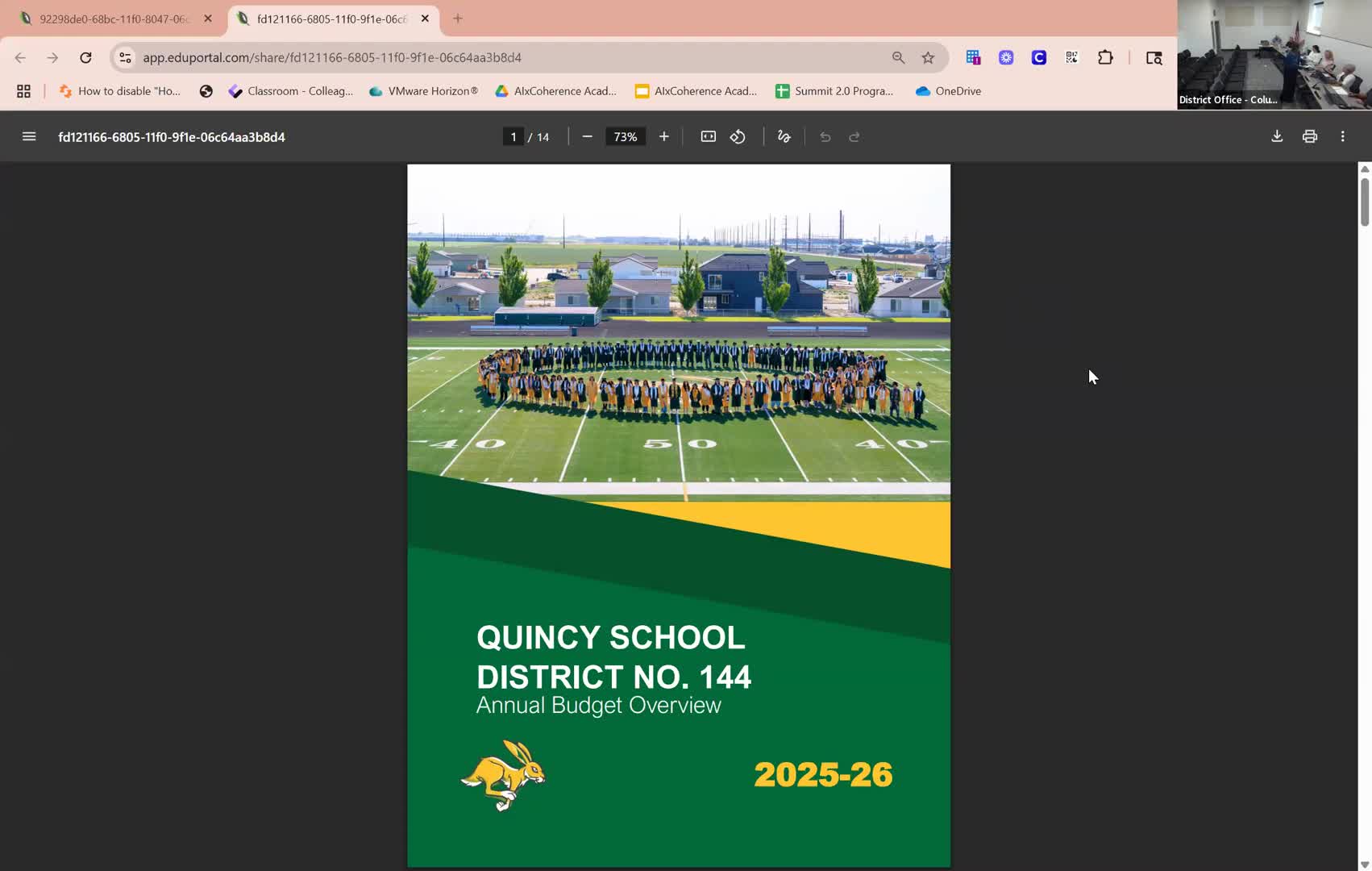 District presents roughly $60.5 million balanced budget; board to review raising reserve target to 8%