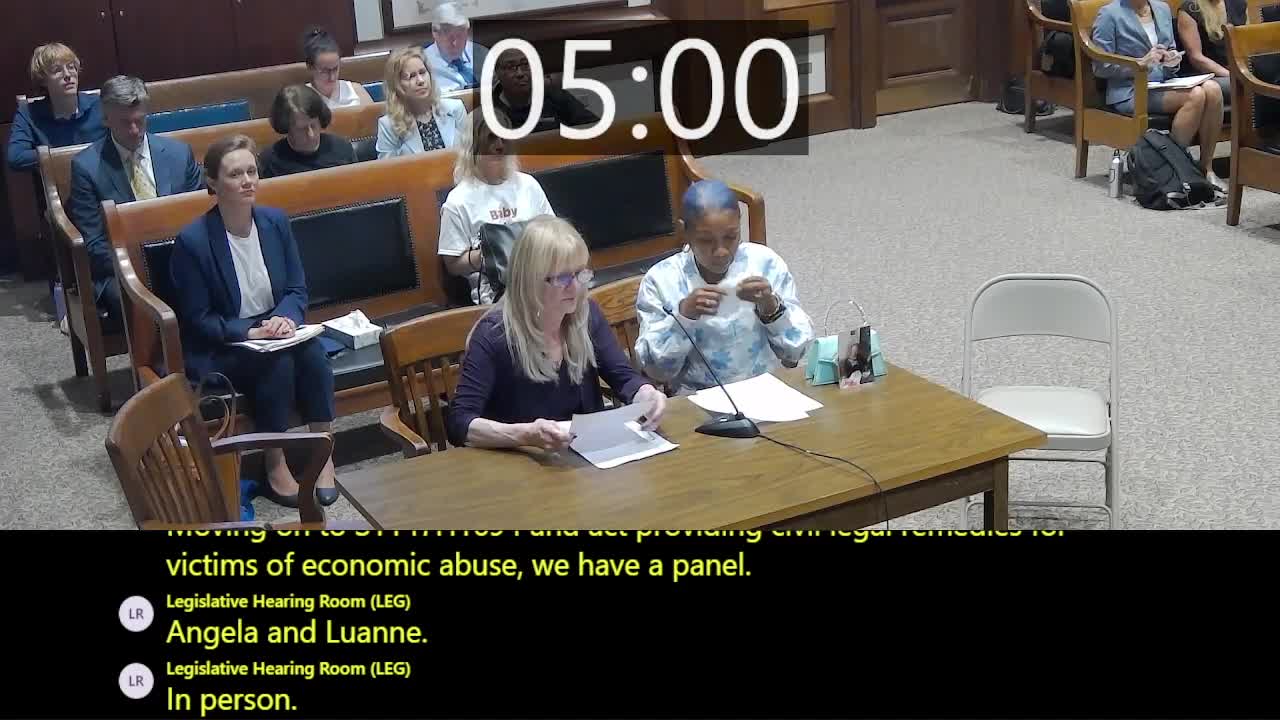 Survivors and legal aid groups press Judiciary Committee to create civil remedies for coerced debt