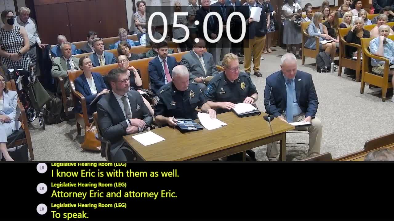 Police chiefs support adding law‑enforcement councils to Massachusetts Tort Claims Act; attorneys warn civil‑rights change could increase litigation
