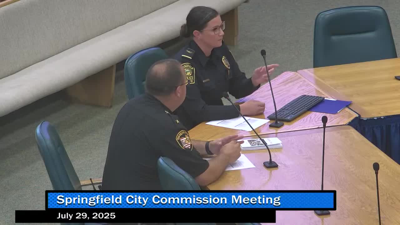 Springfield and Clark County law enforcement outline joint strategy on gun violence and urge investment in technology, jail space