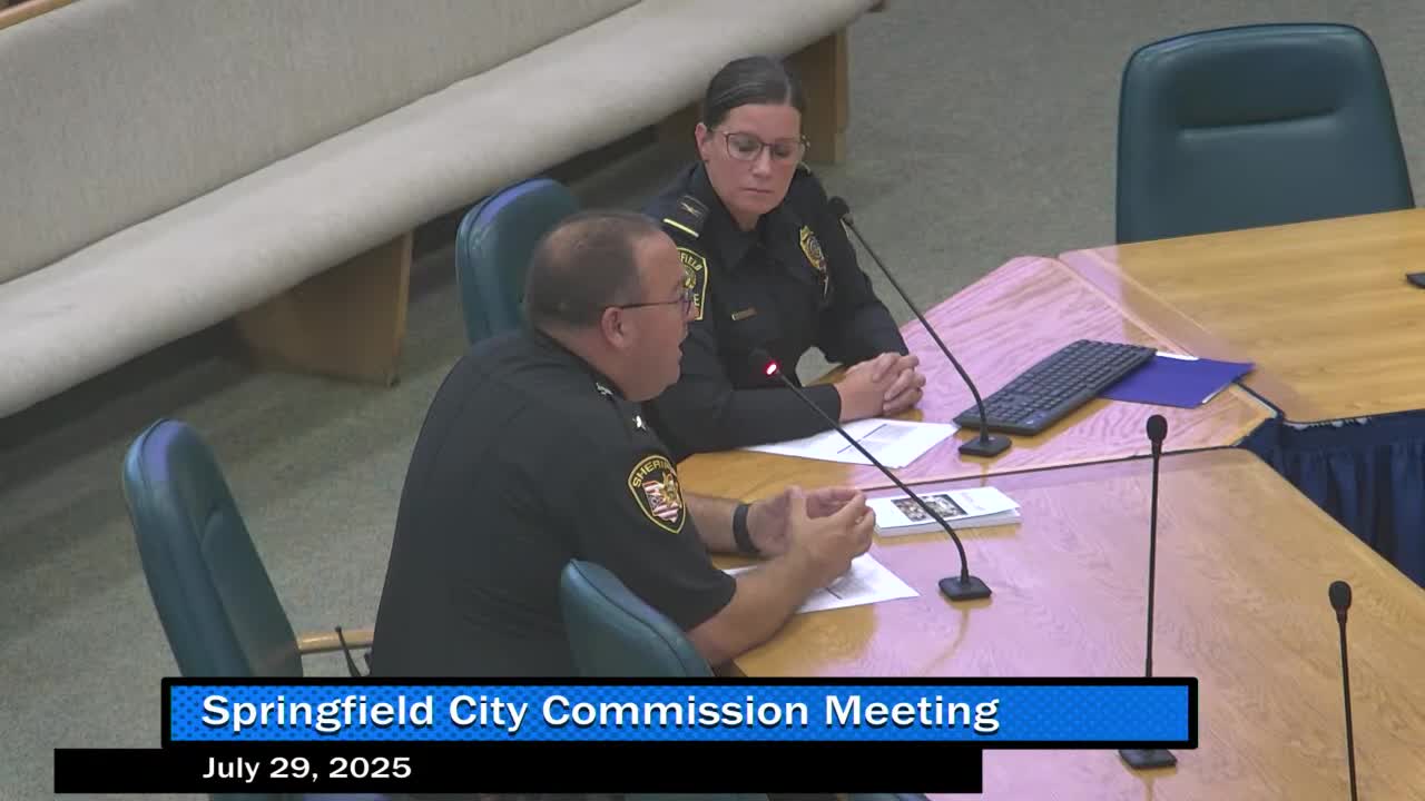 Springfield Police Department Launches Youth Law Enforcement Mentorship Program