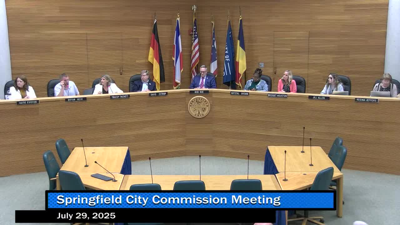 Springfield Proposes Charter Amendment to Unclassify Police Leadership Positions