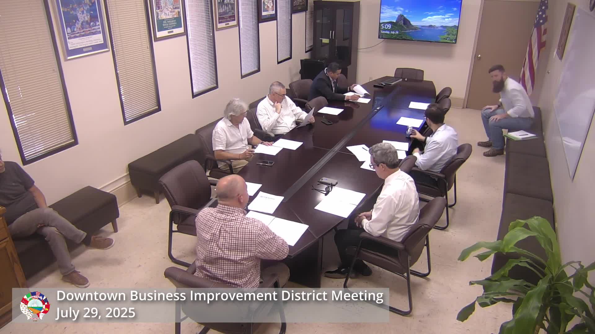 Utility Tax Service outlines collection plan for BID assessments; board to act next month