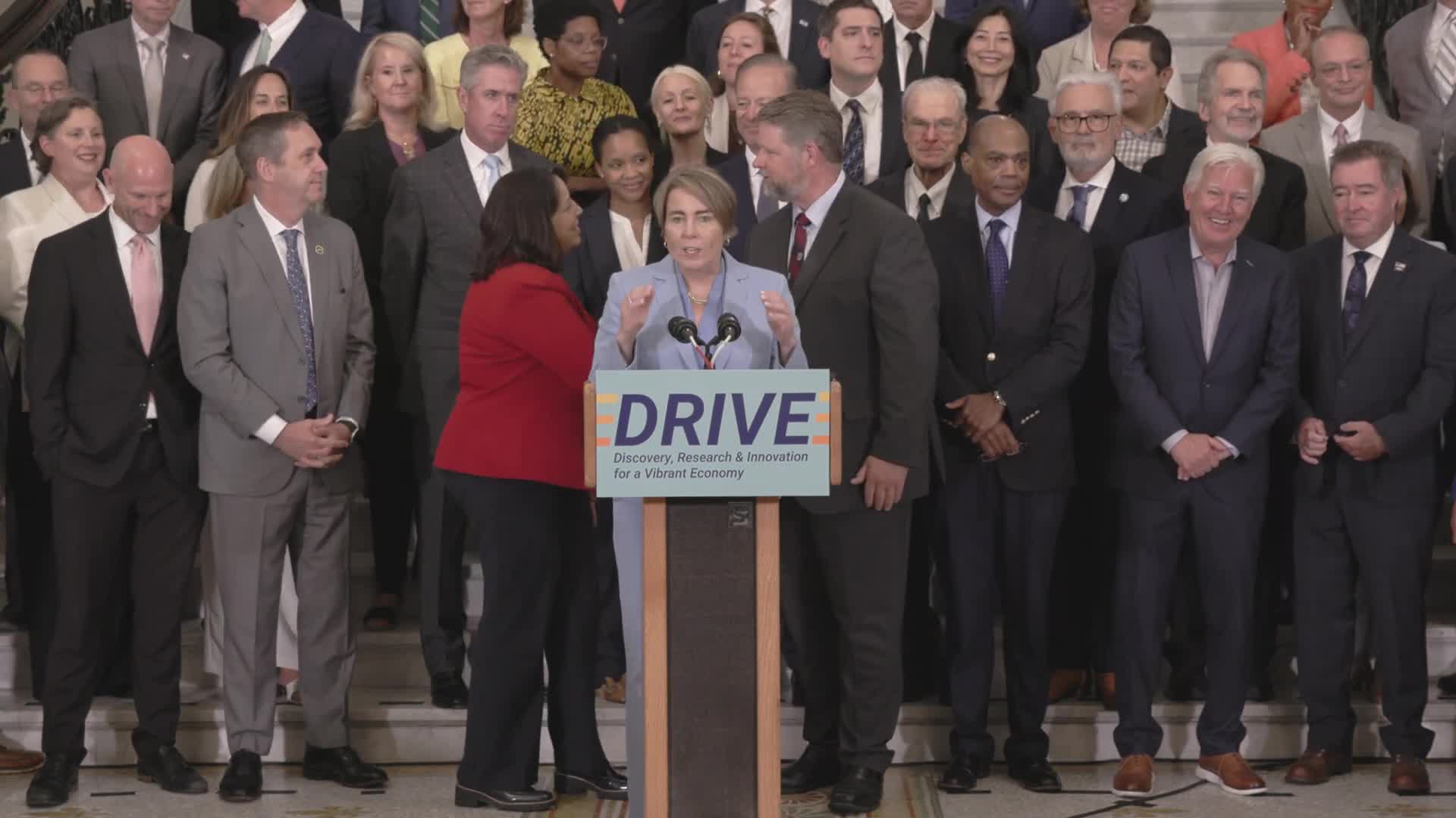 Massachusetts governor announces $400 million DRIVE initiative to bolster research, jobs